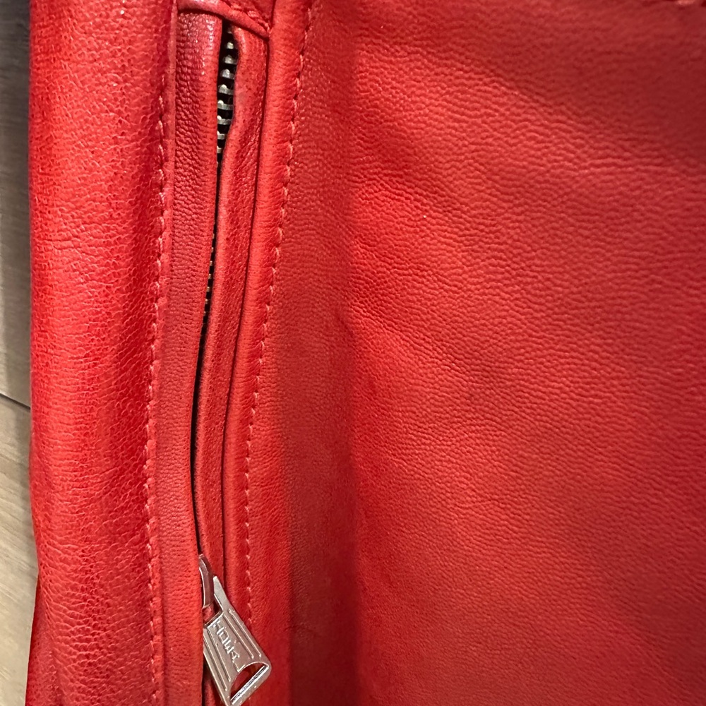 🔥🔥 R13 Red Leather Moto Jacket - Picture 13 of 16